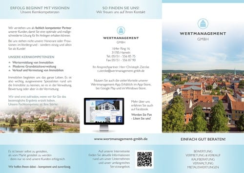 Wertmanagement GmbH - Aktueller Flyer